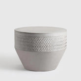 Urban Loft Handmade Solid Mango Wood Carved Side Table 13